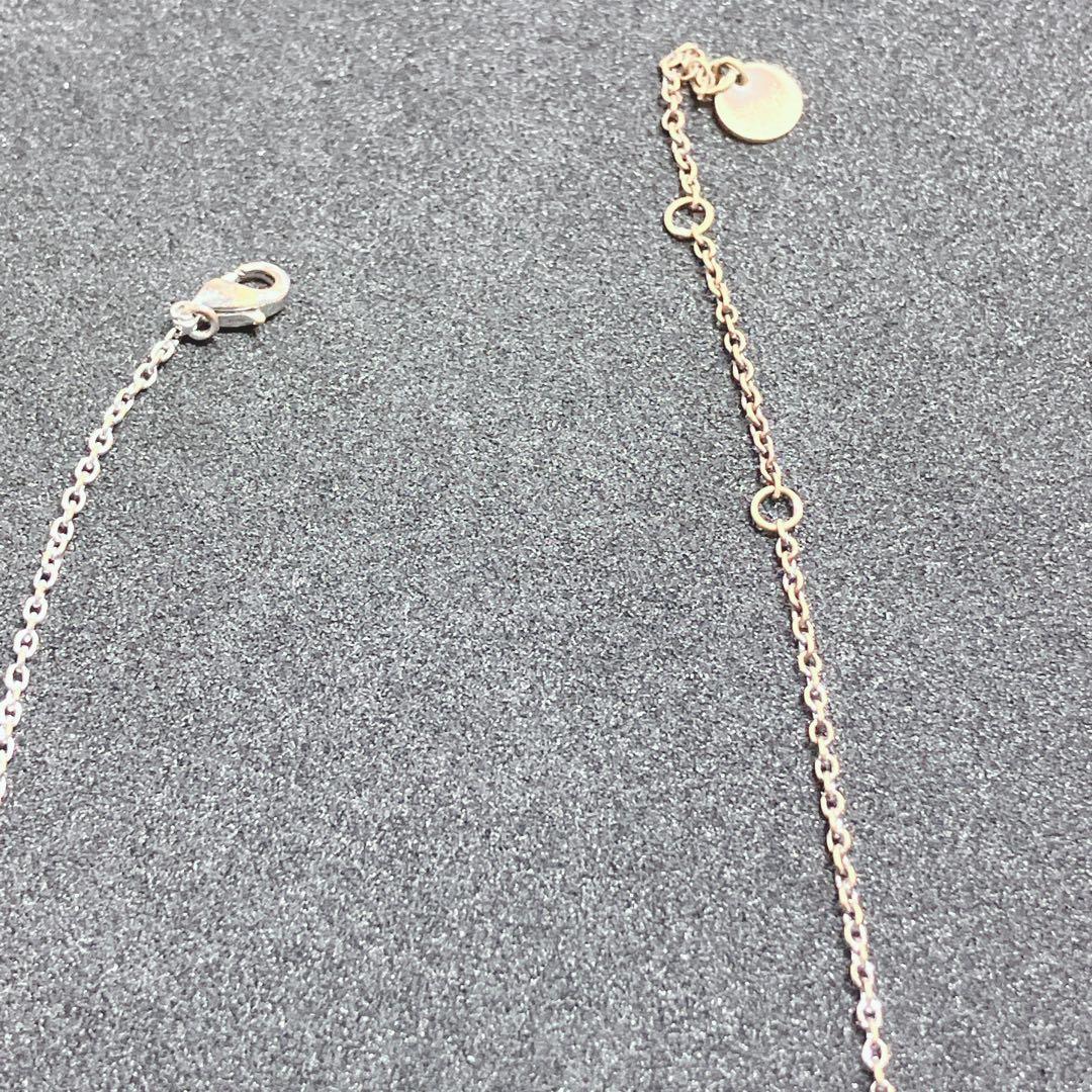 ディオール　ネックレス　CLAIR D LUNE ラインストーン　CD ロゴ