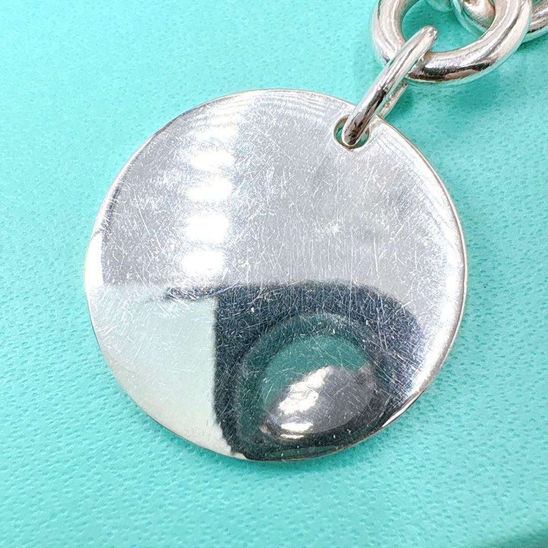 美品 オールドティファニー リターントゥ ラウンド ブレスレット シルバー925