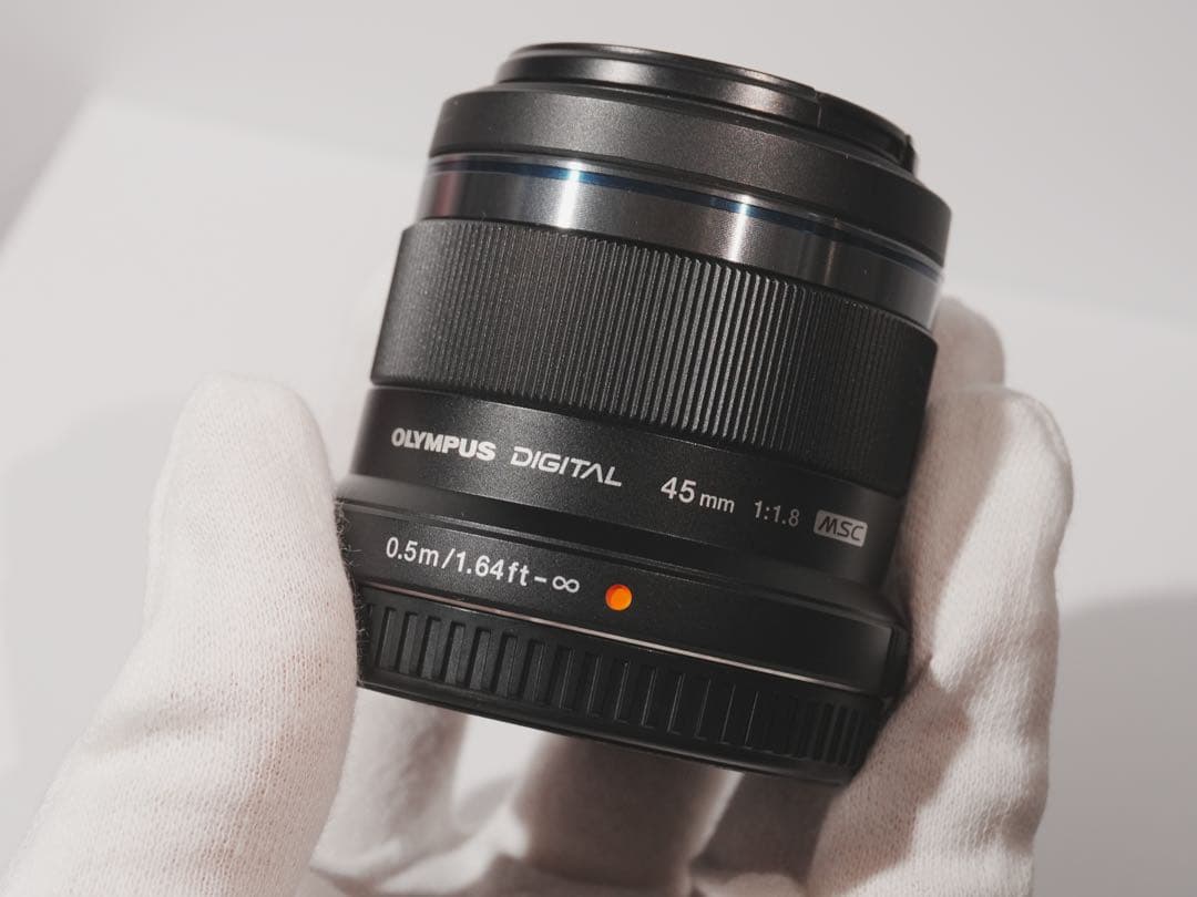 OLYMPUS M.ZUIKO DIGITAL 45mm F/1.8 レンズ