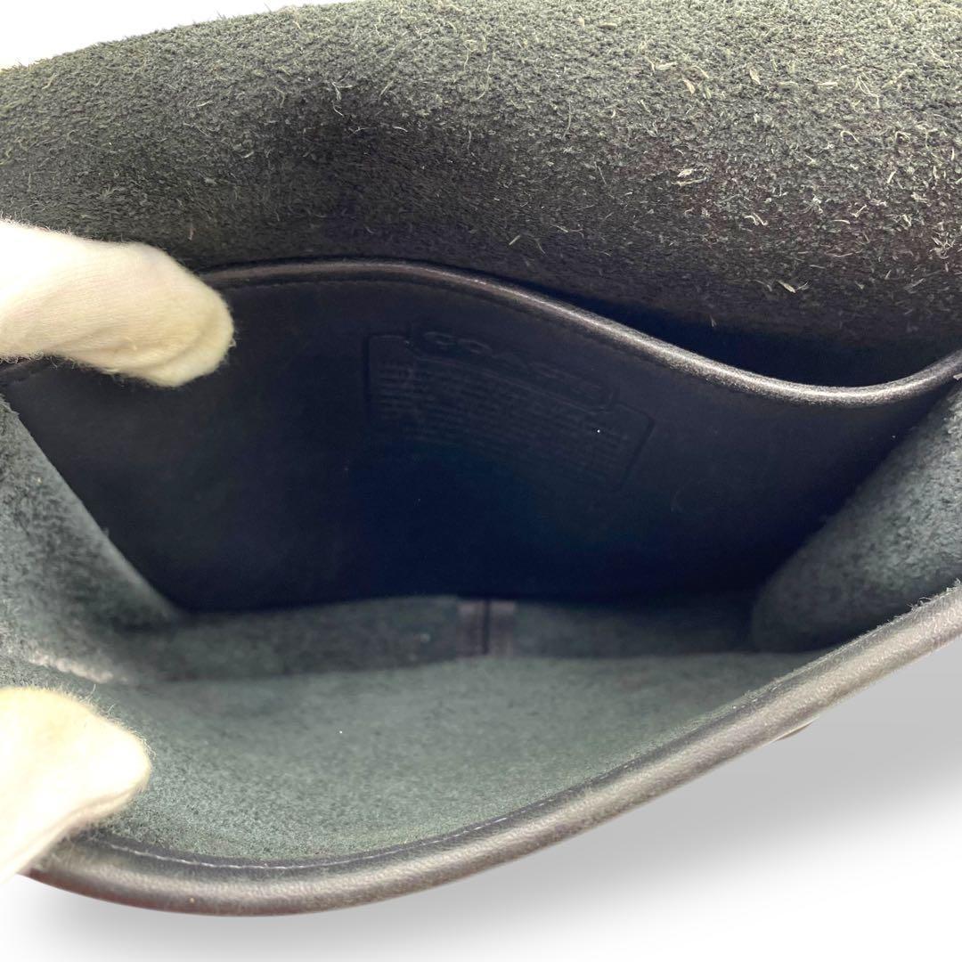 希少 COACH オールドコーチ ショルダーバッグ USA ターンロック レザー