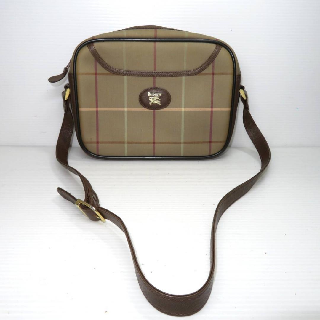 バーバリーズ チェック柄 ショルダーバッグ