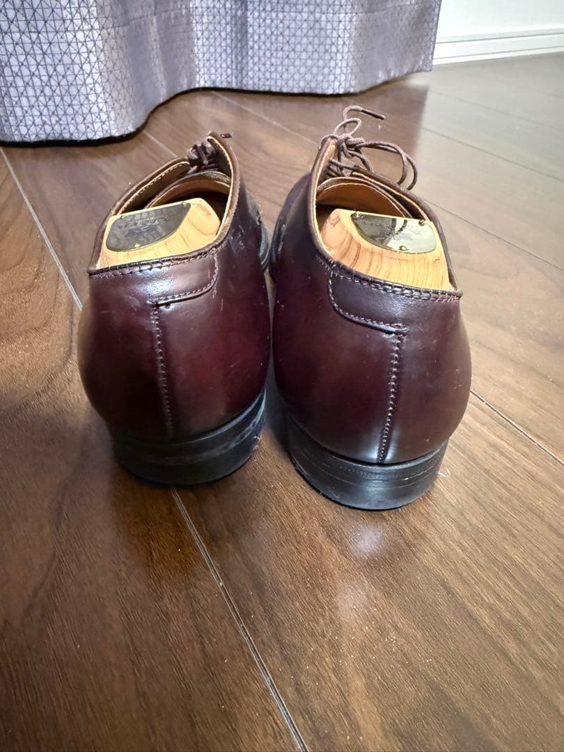 専用Alden バーガンディVチップ　コードバン　ドレスシューズ6 1/2インチ
