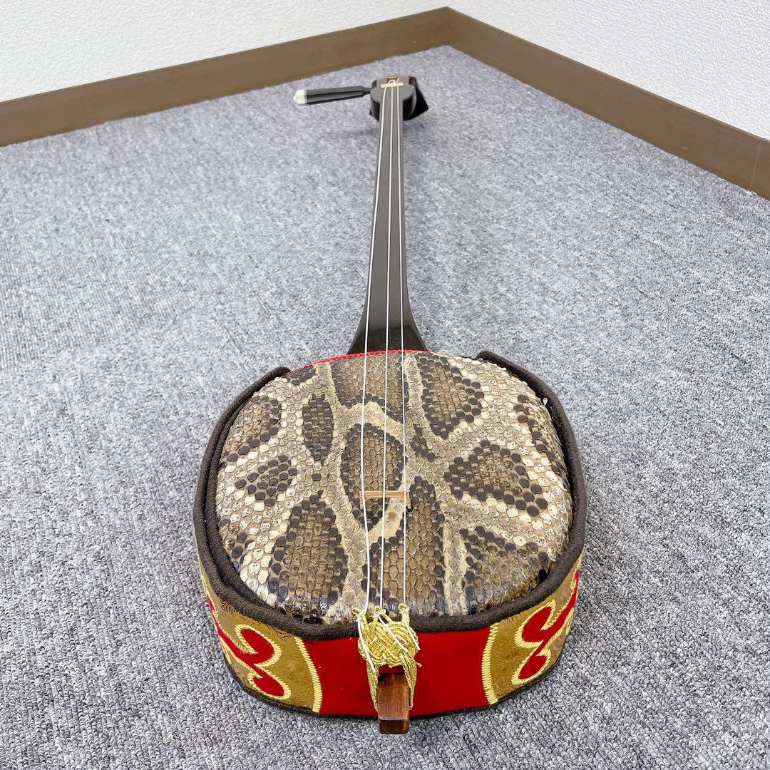 沖縄 三線 ヘビ皮 民謡楽器 沖縄民謡