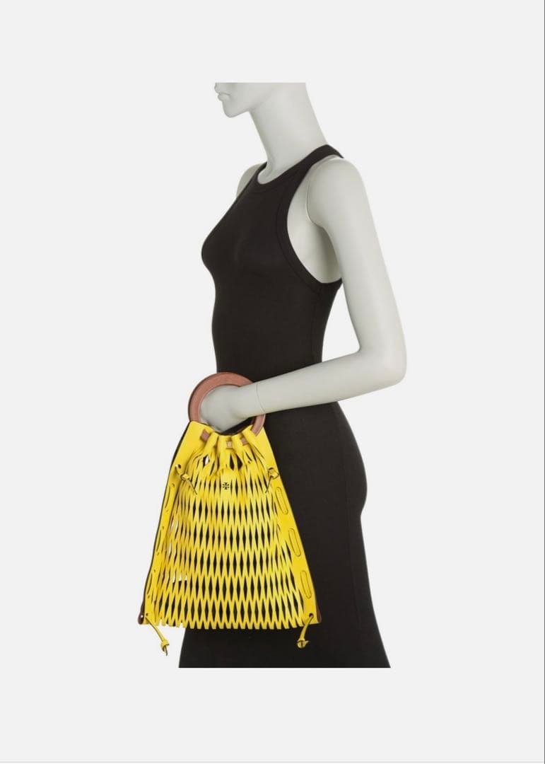 1回短時間使用　メッシュデザイン かごバッグ