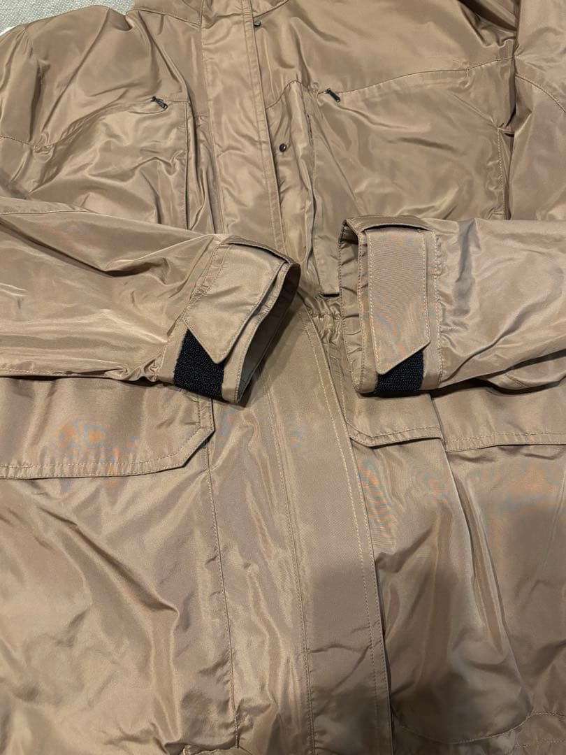 chaos カオス　プリズムライトブルゾン　キャメル