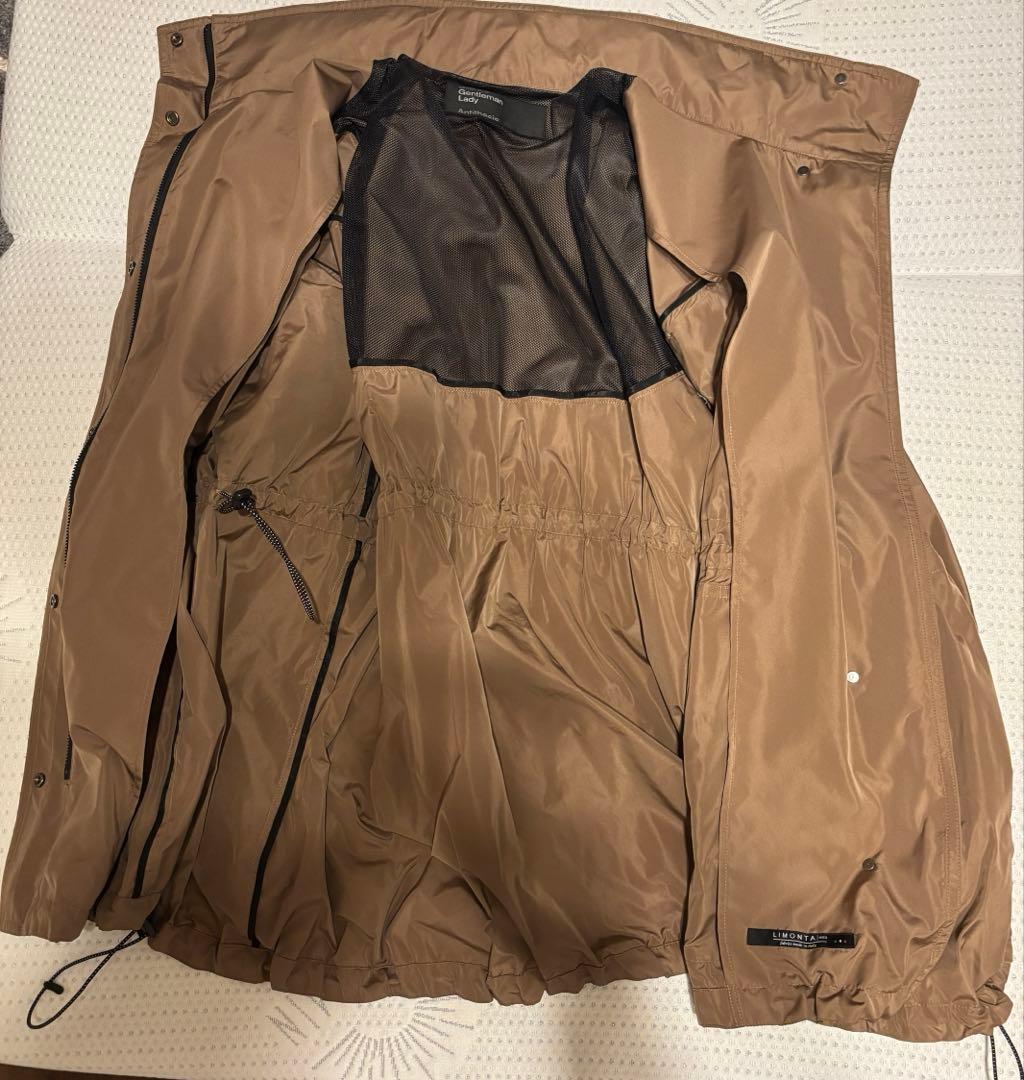 chaos カオス　プリズムライトブルゾン　キャメル