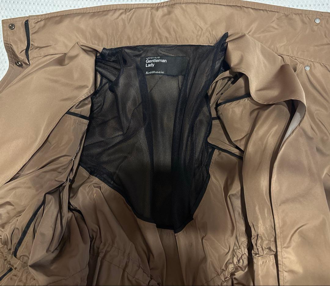 chaos カオス　プリズムライトブルゾン　キャメル