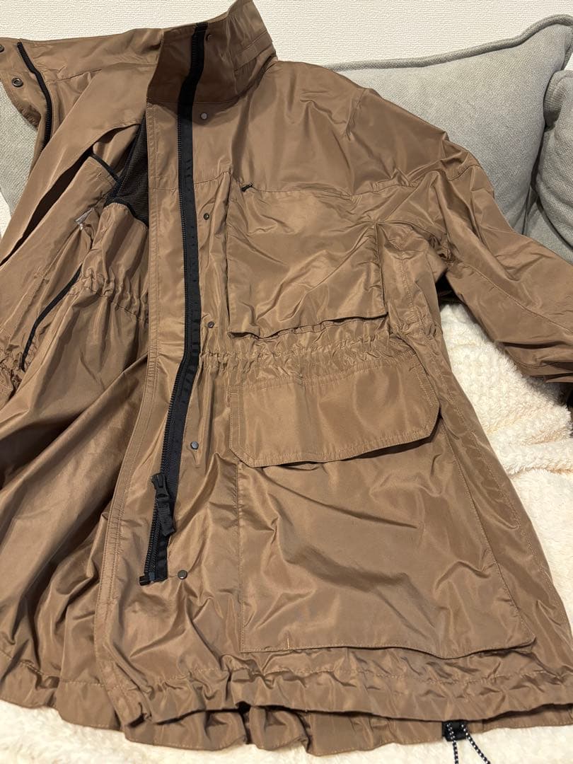 chaos カオス　プリズムライトブルゾン　キャメル