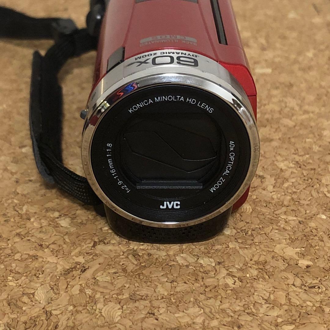 JVC ビデオカメラ GZ-E750-R