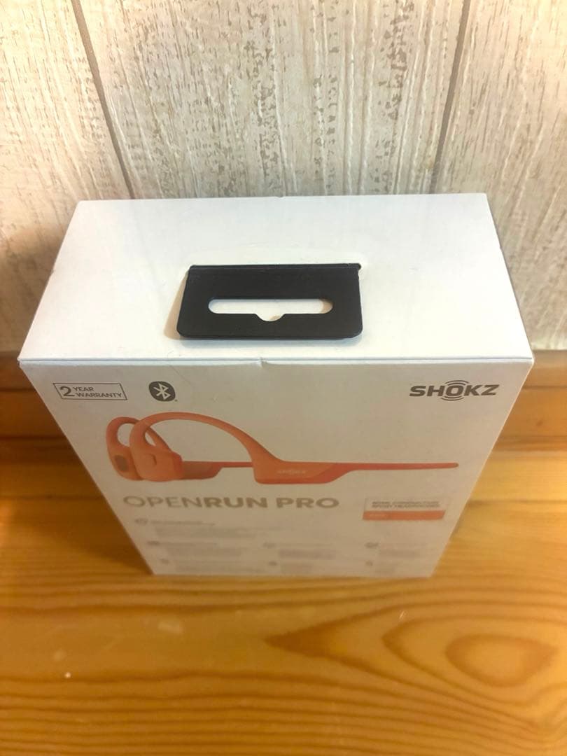 新品　SHOKZ OPENRUN PRO 骨伝導イヤホン　ピンク　保証書付属