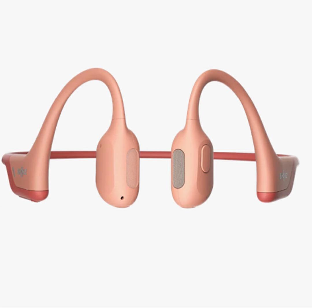 新品　SHOKZ OPENRUN PRO 骨伝導イヤホン　ピンク　保証書付属