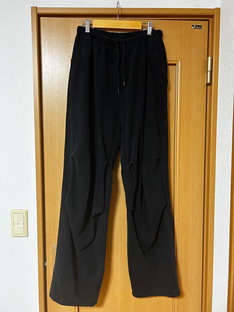 コモリ B01-05005 25SS コットンジャージ ニータックパンツ 2