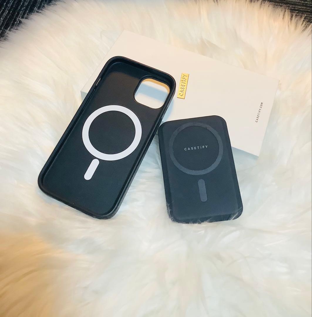 casetify iPhone15ケース(カードケース兼用スタンド付き)