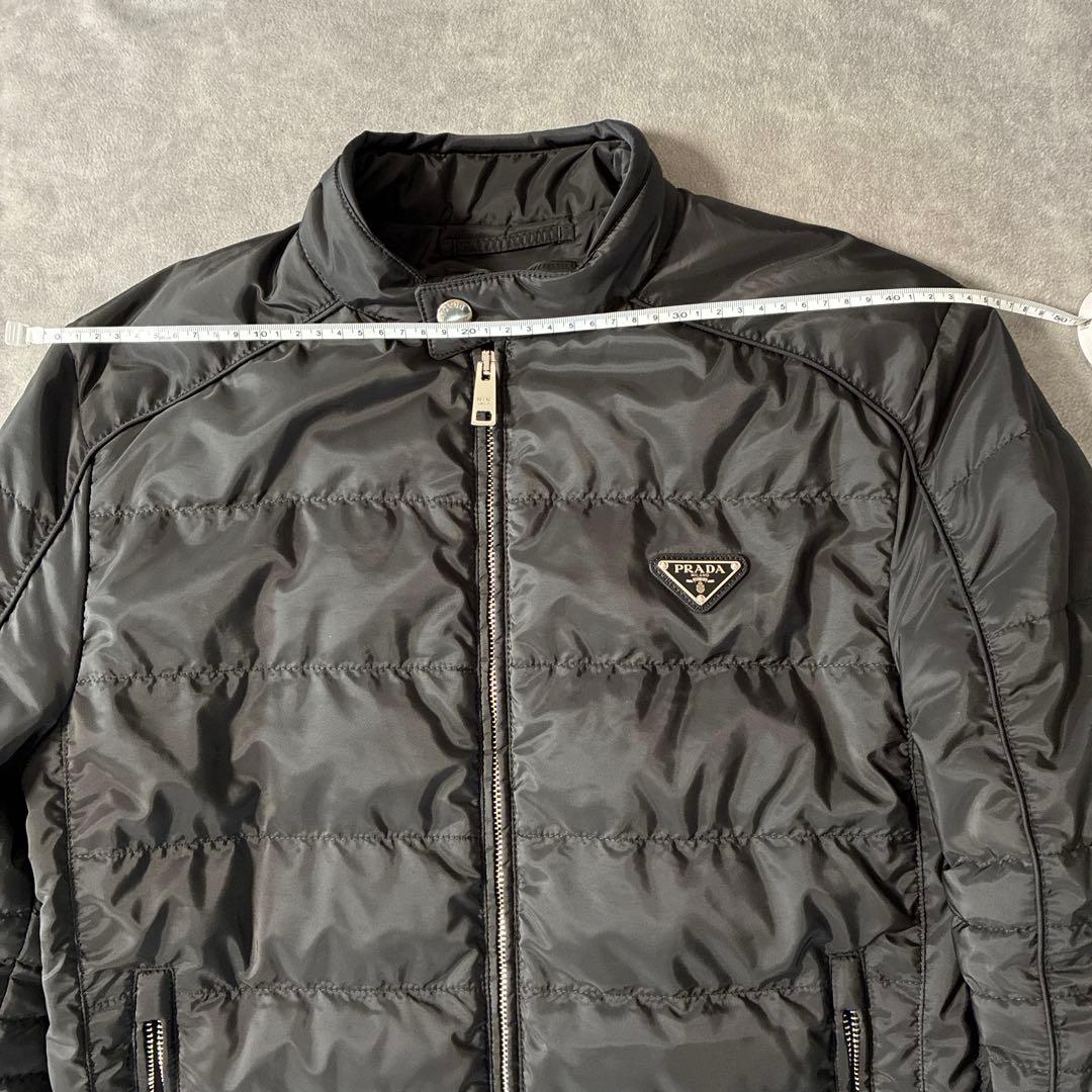 PRADA ブラック ダウンジャケット 46
