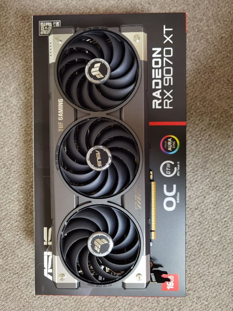 ［値下げ] Radeon RX 9070 XT TUF Gaming OC