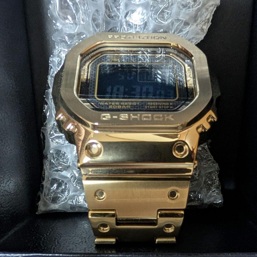 【未使用】G-SHOCK GMW-B5000GD-9JF ゴールド