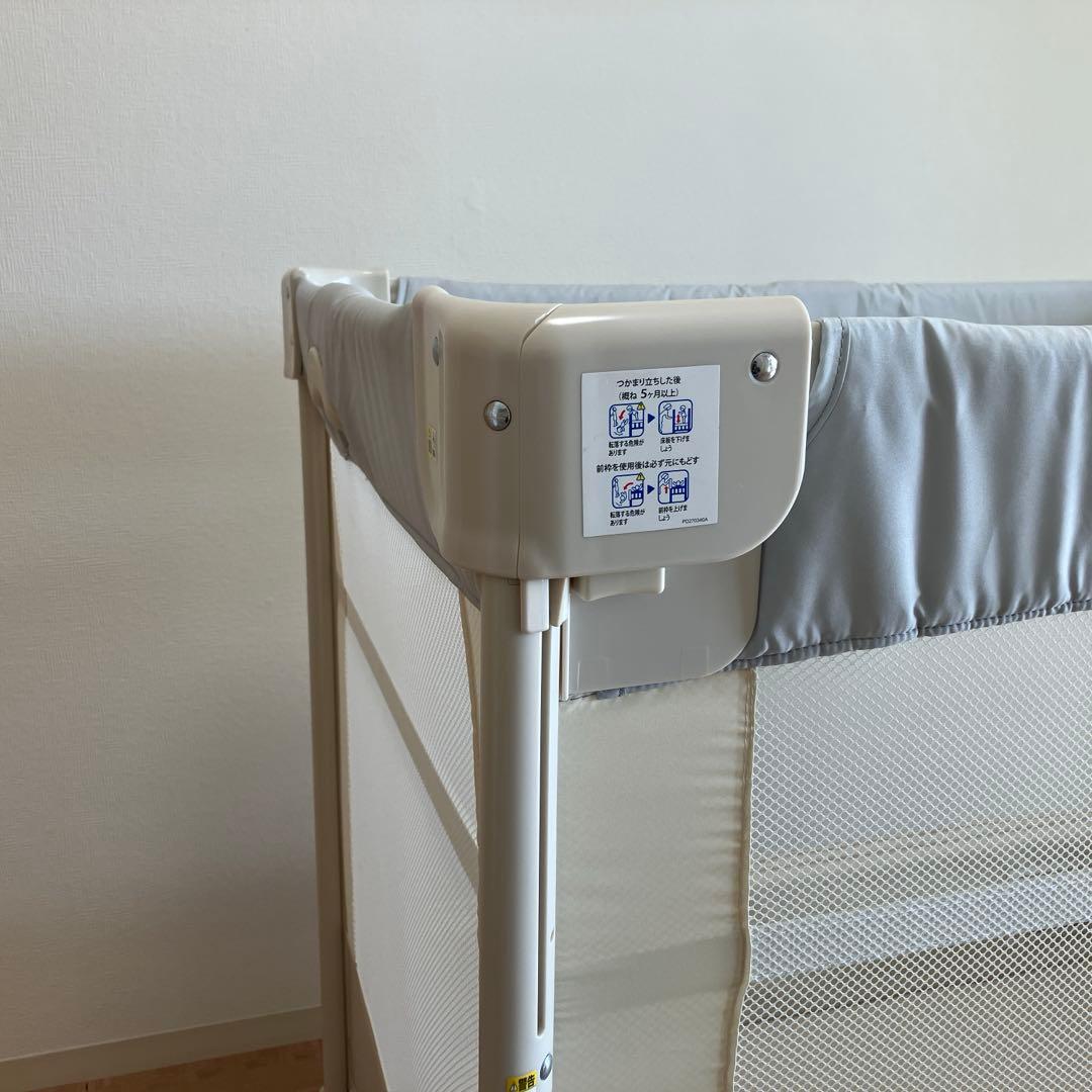 アップリカ　ココネル　エアーAB ホワイトグレー