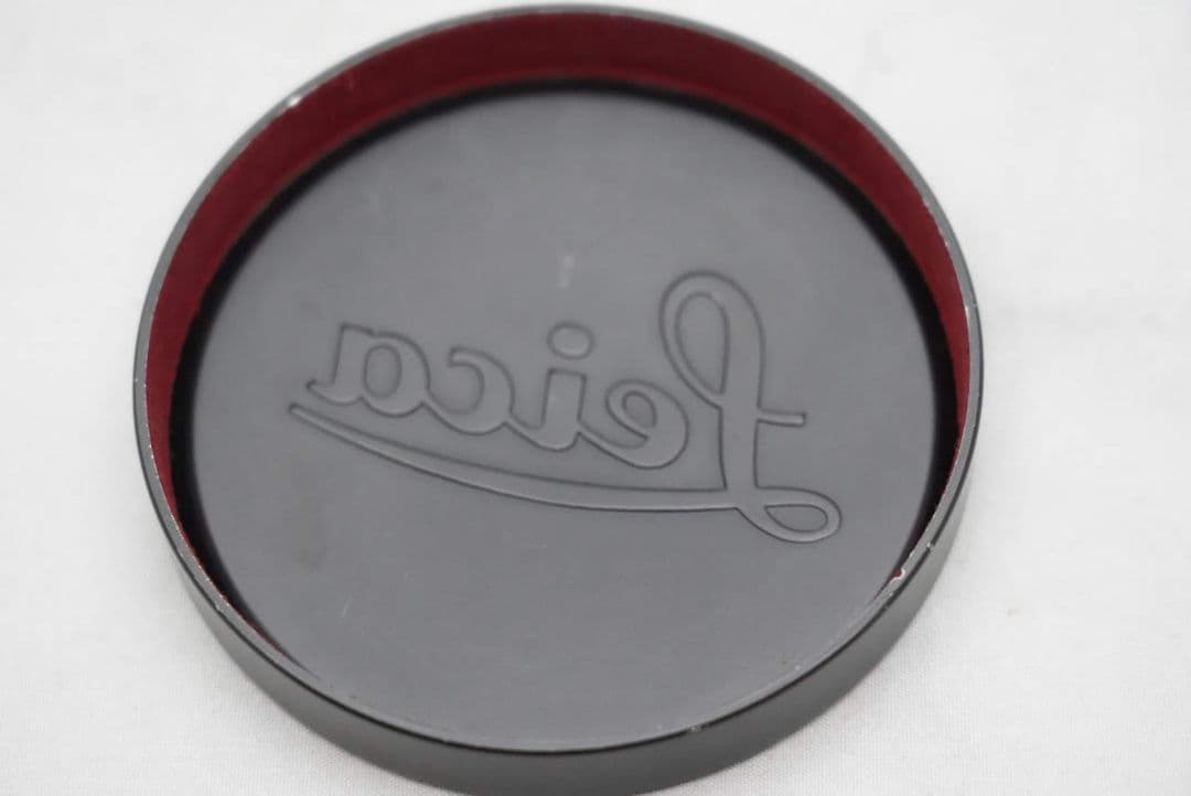 ☆激レア98㎜☆ ライカ レンズ フロントキャップ メタル ブラック