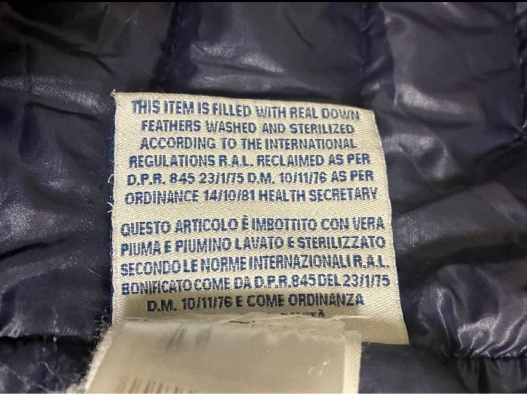 MONCLER ダウンベスト ネイビー