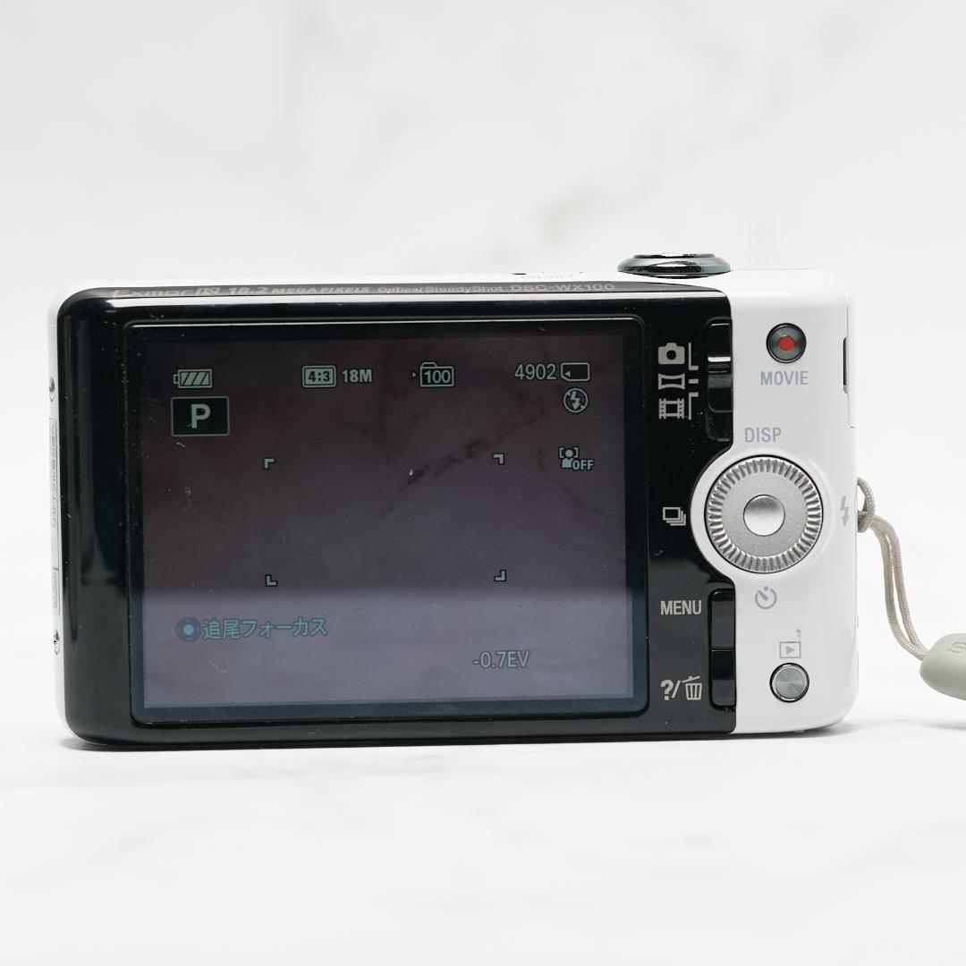 SONY ソニー Cyber-shot DSC-WX100 白