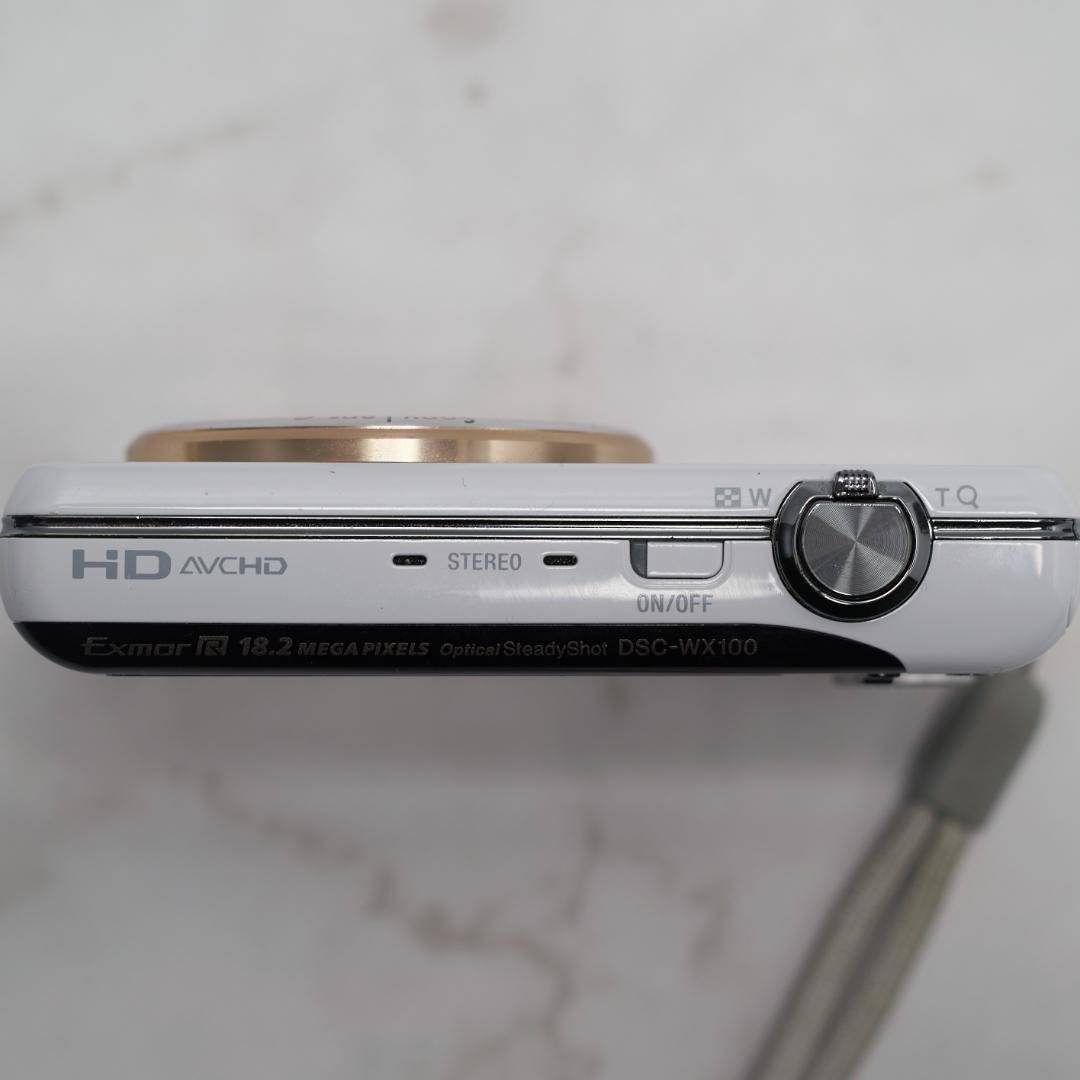 SONY ソニー Cyber-shot DSC-WX100 白