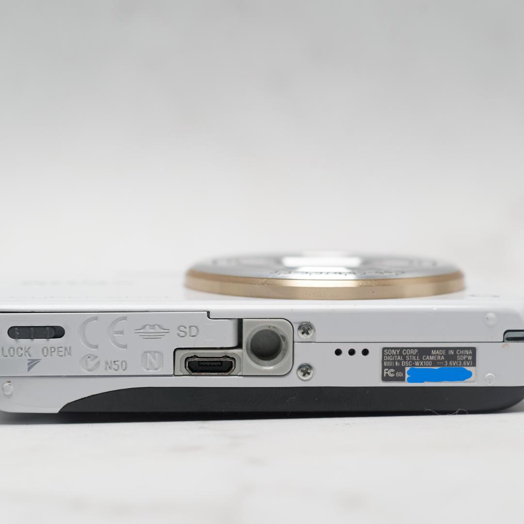 SONY ソニー Cyber-shot DSC-WX100 白