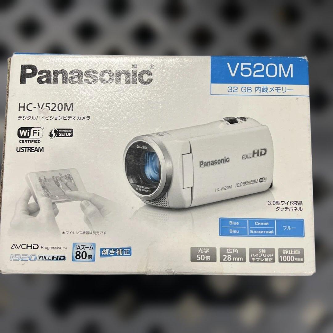 Panasonic HC-V520M ビデオカメラ