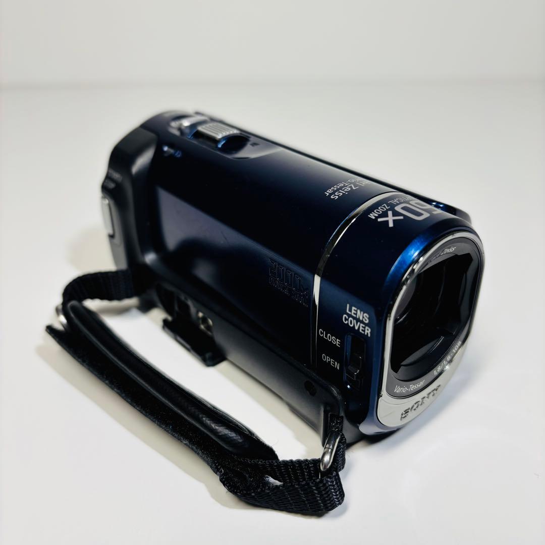 【美品】SONY デジタルビデオカメラ　DCR-SX41 ブルー　箱・説明書あり