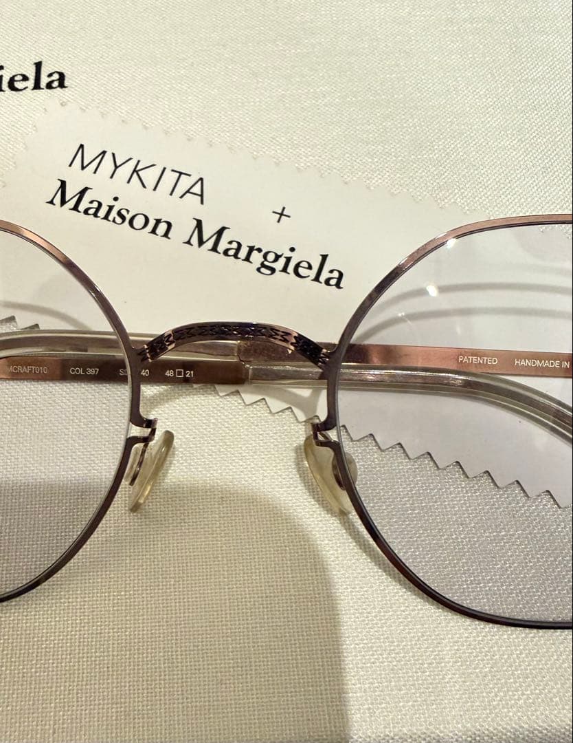 常田大希着用MYKITA ＋Maison Margiela MMCRAFT010