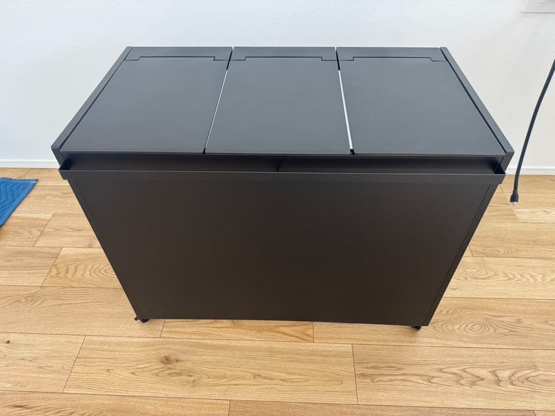 TOWER 山崎実業　ごみ箱 3つ仕切り付き