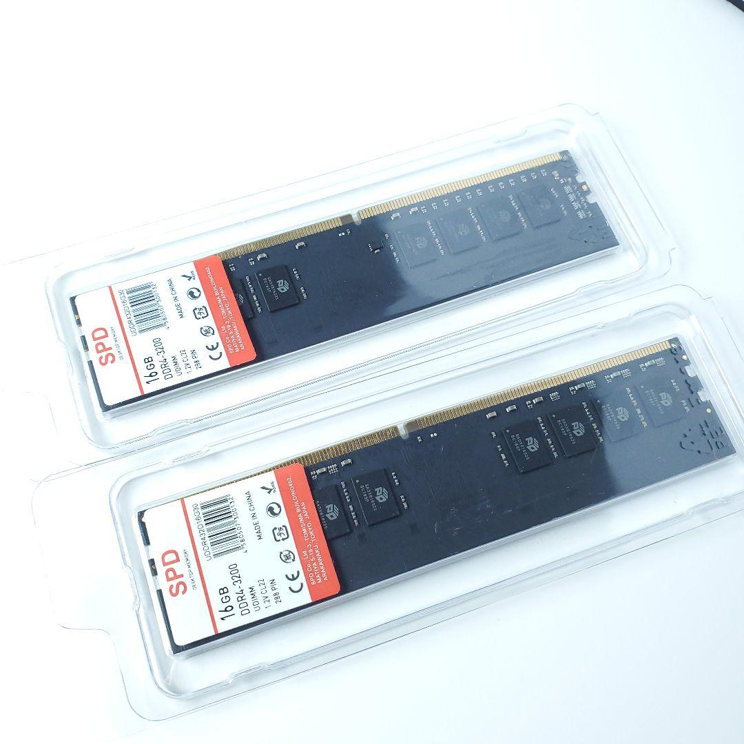 PCメモリー DDR4 32GB（16GB×2）