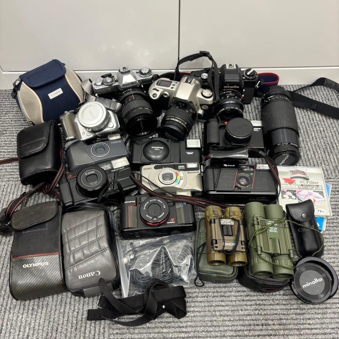 カメラ まとめ売り PENTAX MINOLTA Canon OLYMPUS 他