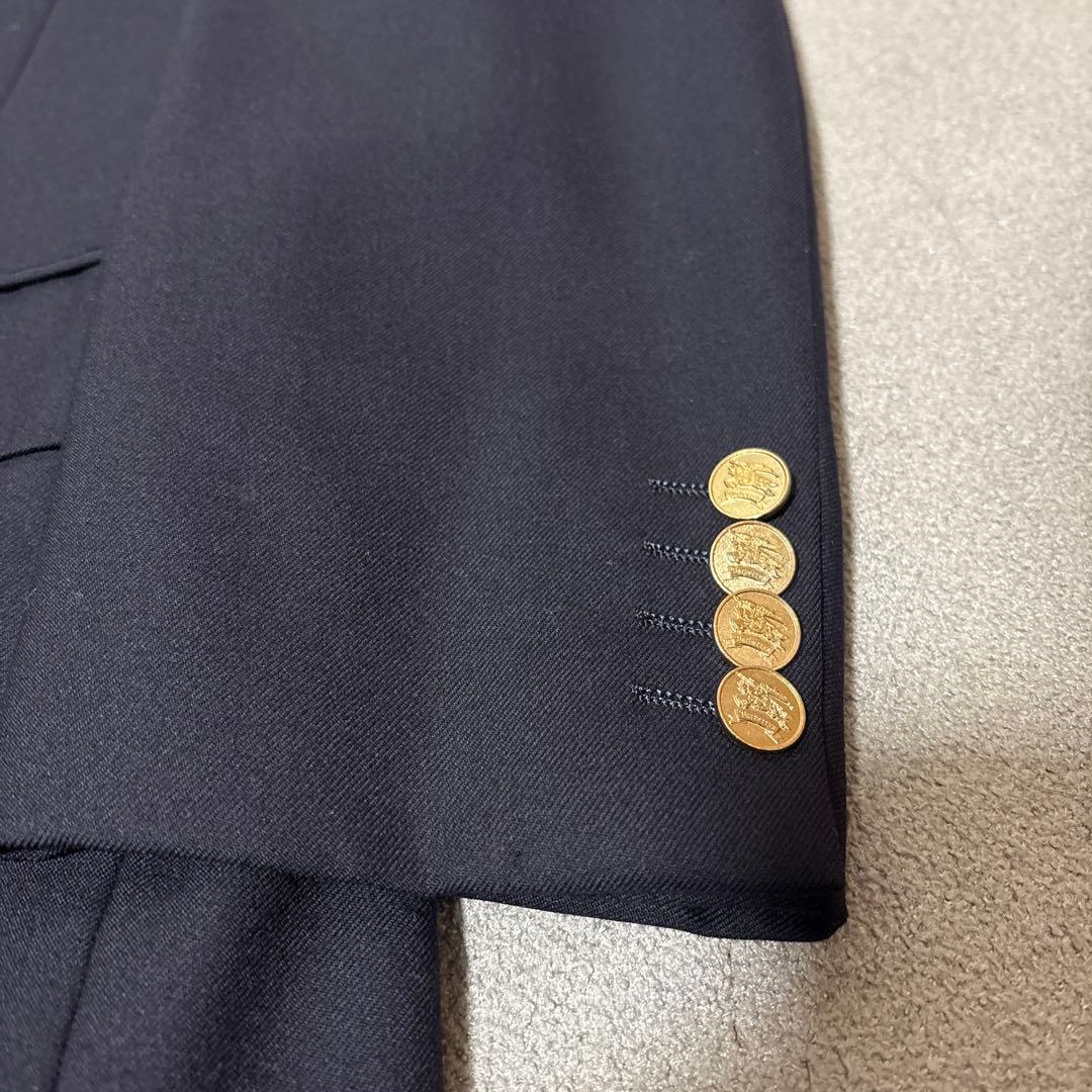 本日限定‼️【希少/美品】バーバリーズ紺ブレ ジャケット A5 Mタスマニアウール