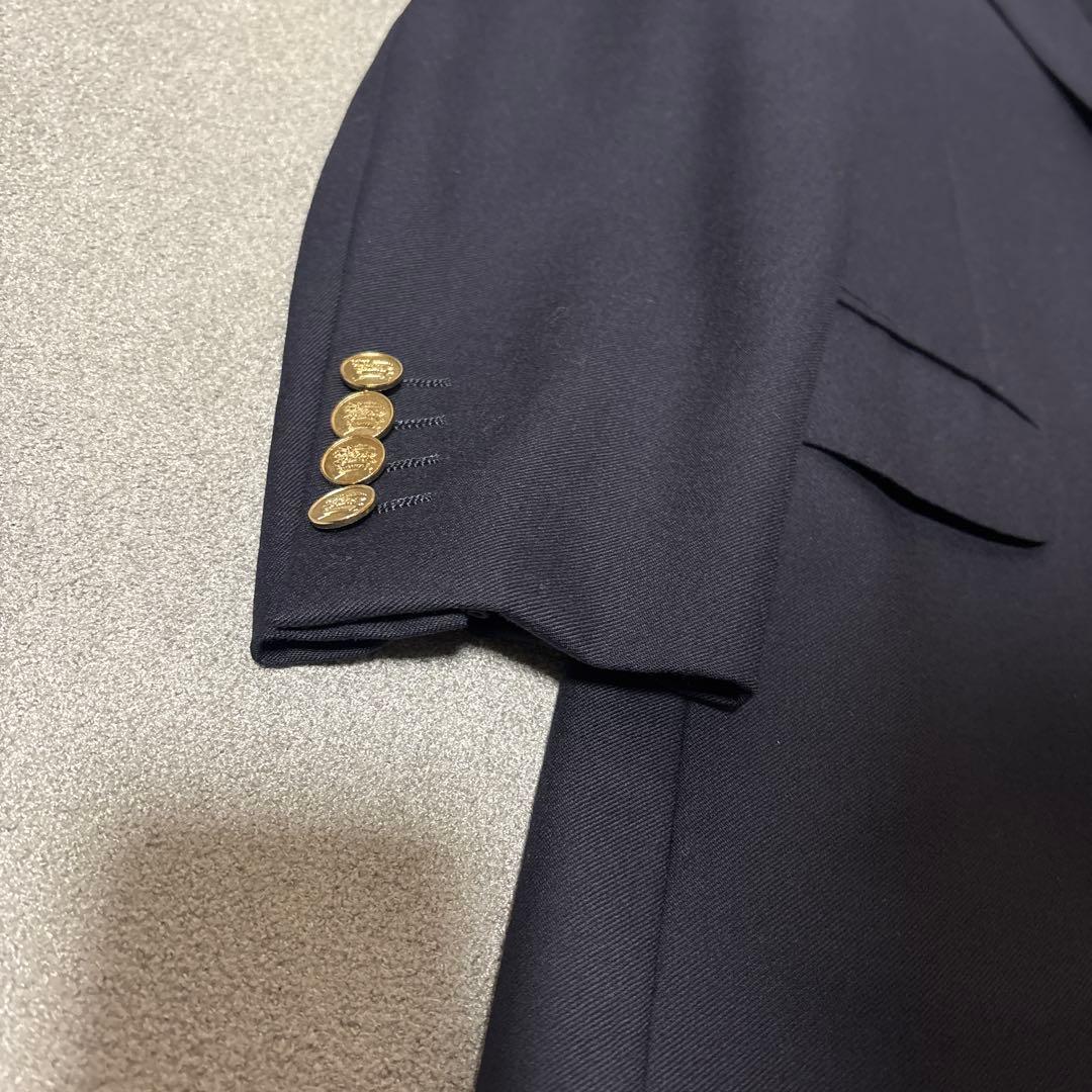 本日限定‼️【希少/美品】バーバリーズ紺ブレ ジャケット A5 Mタスマニアウール