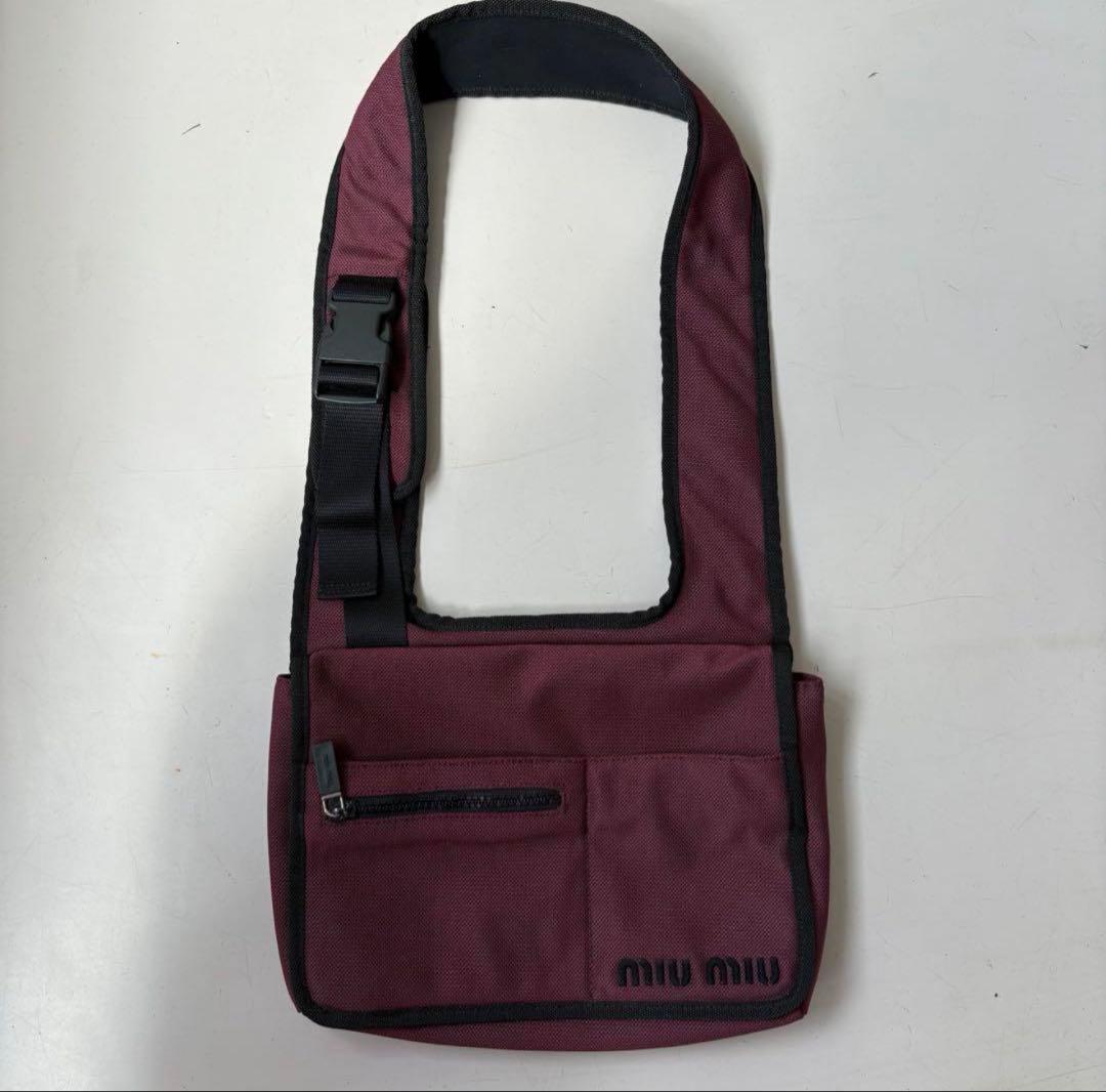 miumiu archive ボディバッグ PRADA y2k ショルダーバッグ