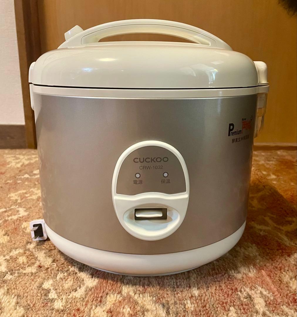 【美品】酵素玄米保温器CUCKOO PremiumNew圧力名人CRW-1032