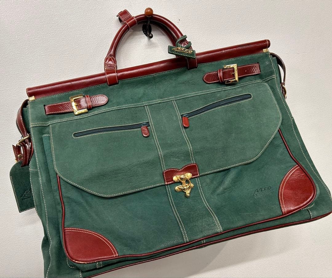 美品　Mio Milano 本革ボストンバッグ　お洒落