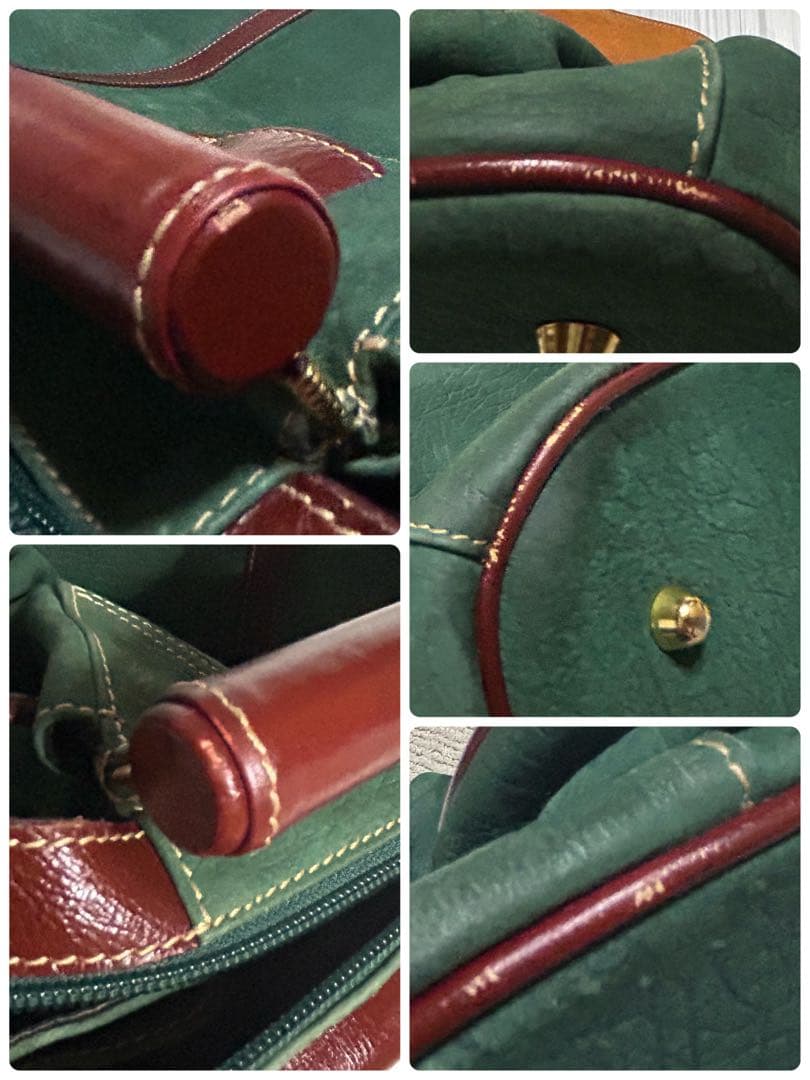 美品　Mio Milano 本革ボストンバッグ　お洒落