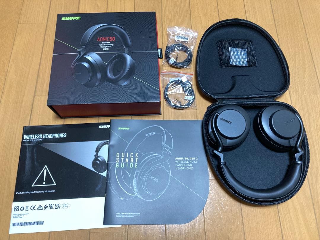 SHURE シュア AONIC 50 gen2 ワイヤレスヘッドホン