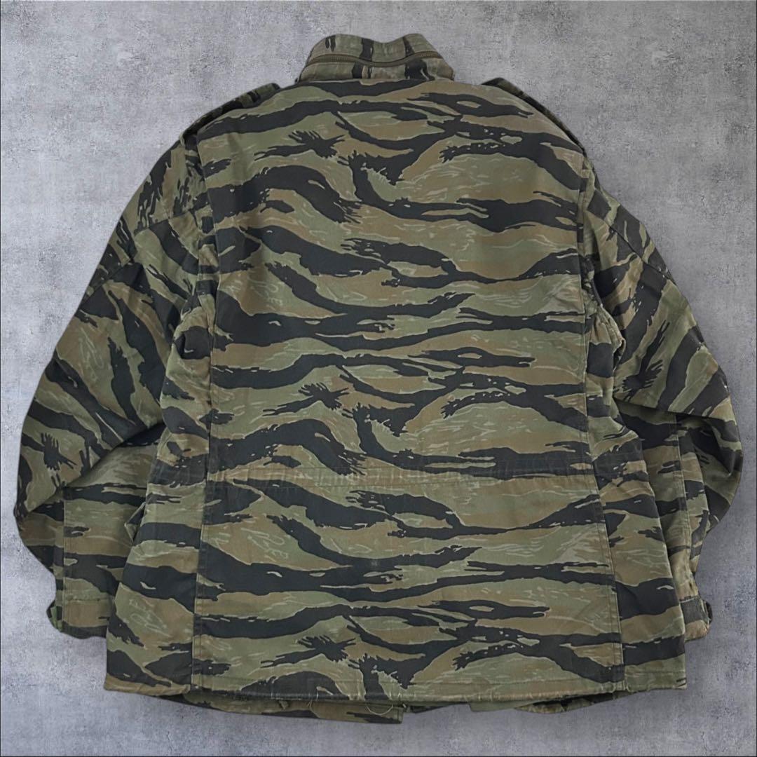 ま*さ様 ALPHA INDUSTRIES 米国製 M-65ジャケット タイガー