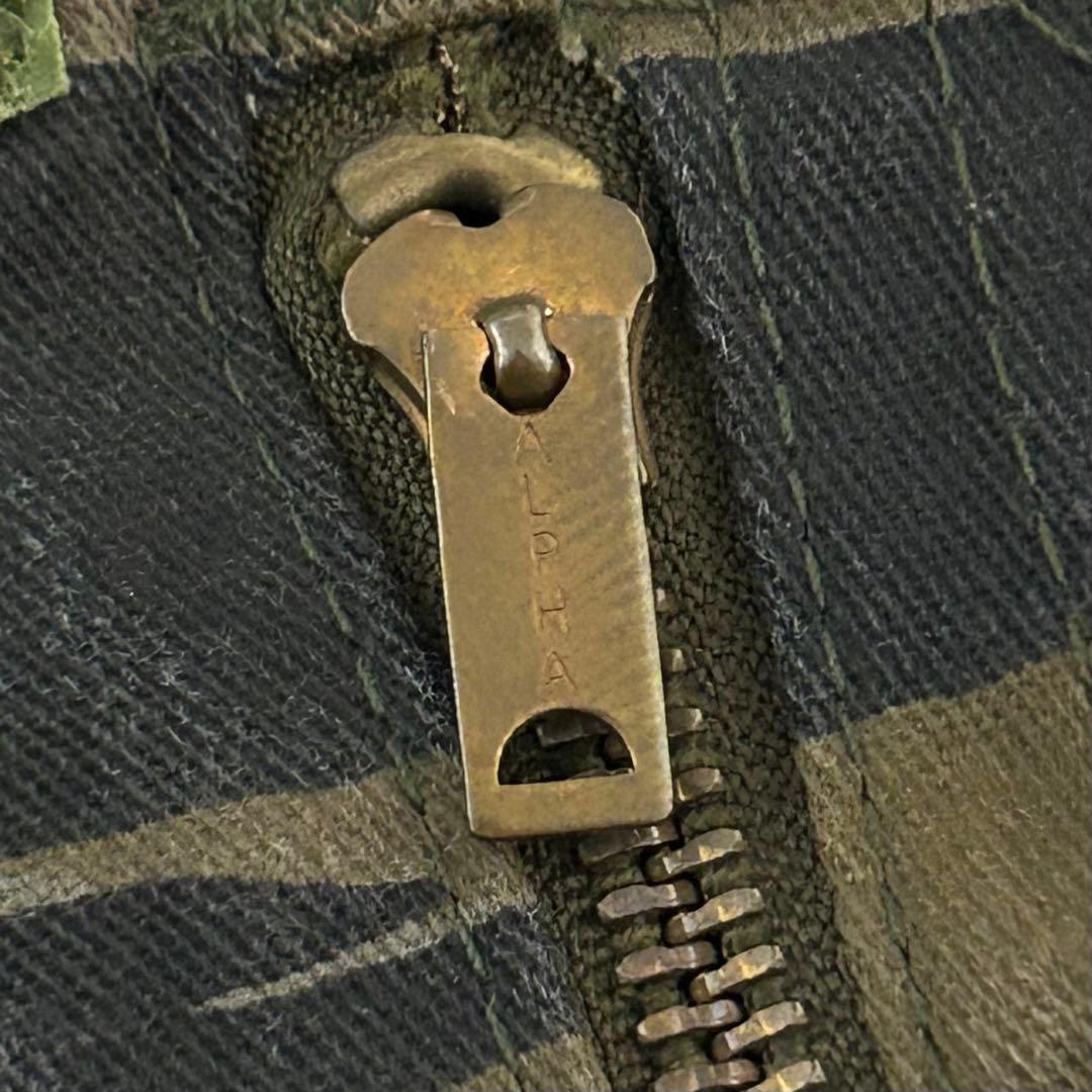 ま*さ様 ALPHA INDUSTRIES 米国製 M-65ジャケット タイガー