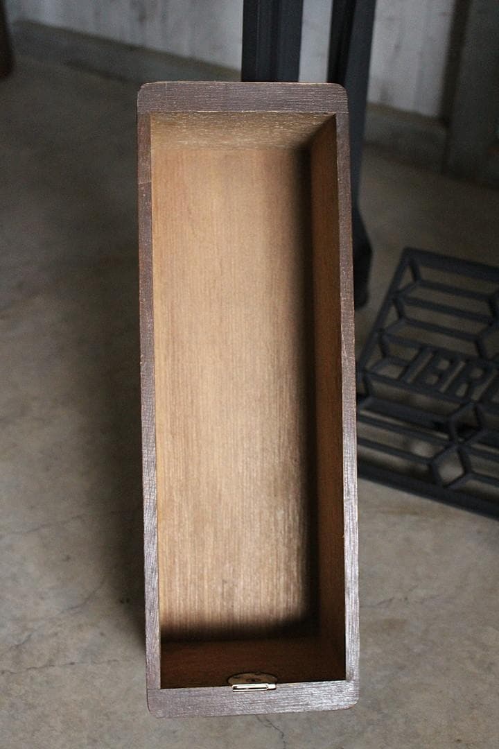 古い鉄脚と古材のテーブル　ワークデスク　机　作業台　古家具　古道具