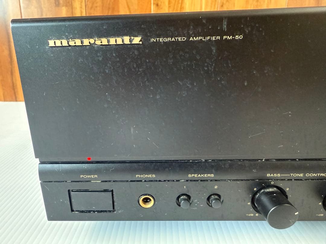 marantz PM-50 プリメインアンプ 動作訳あり(a21)
