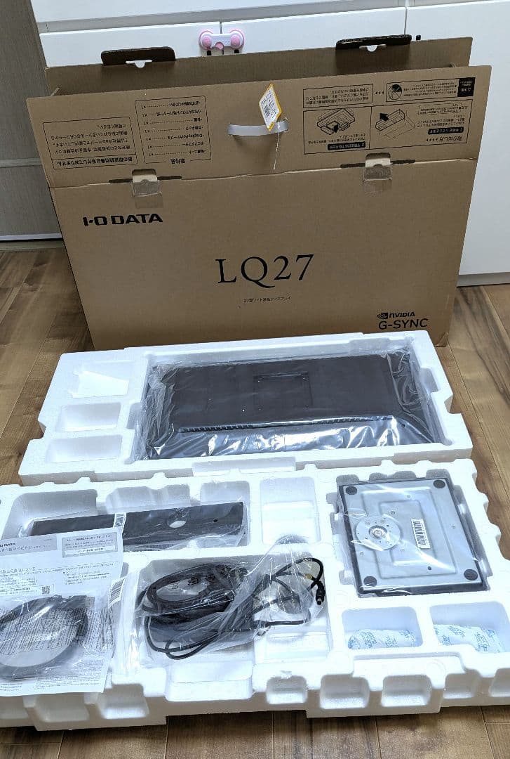 2025年に約5.5万で購入/極美品　I-O DATA27型 WQHD モニター