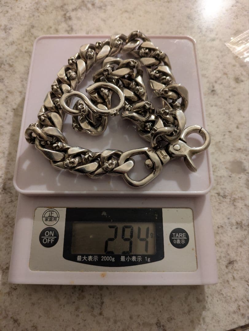 サーティーンデザインズ★ウォレットチェーン希少★スカル