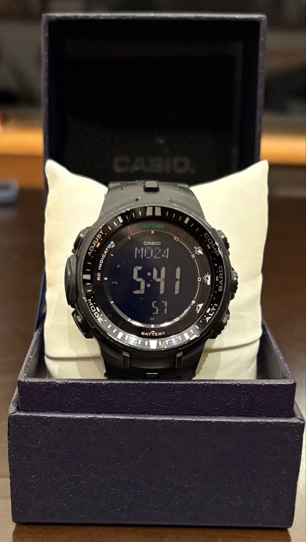 CASIO PROTREK PRW-3000 3414 やや傷あり
