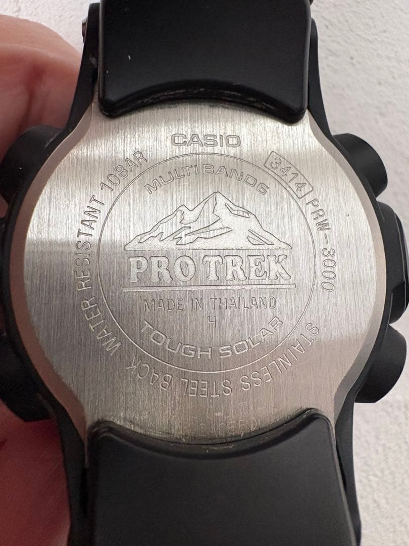 CASIO PROTREK PRW-3000 3414 やや傷あり