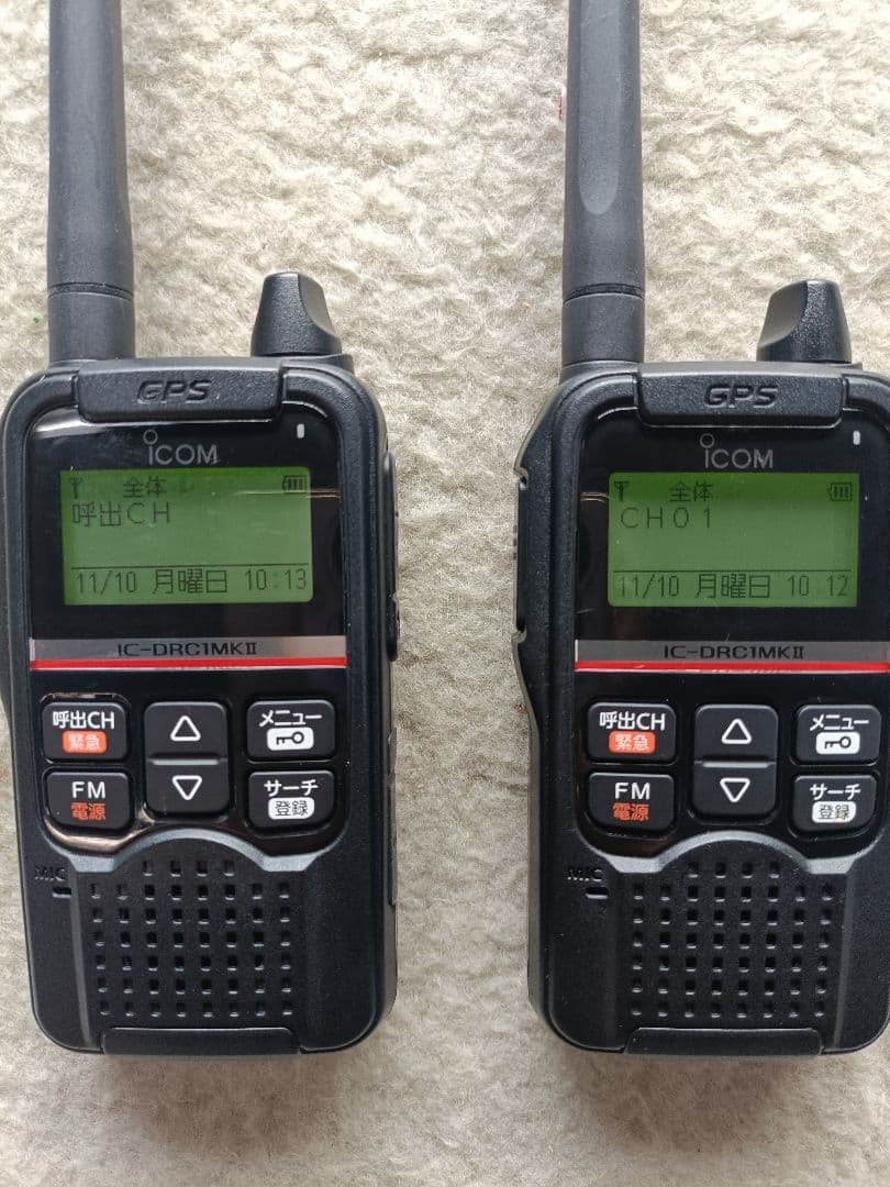デジタルコミュニティ無線　ICOM IC-DRC1MKII　アイコム　2台セット