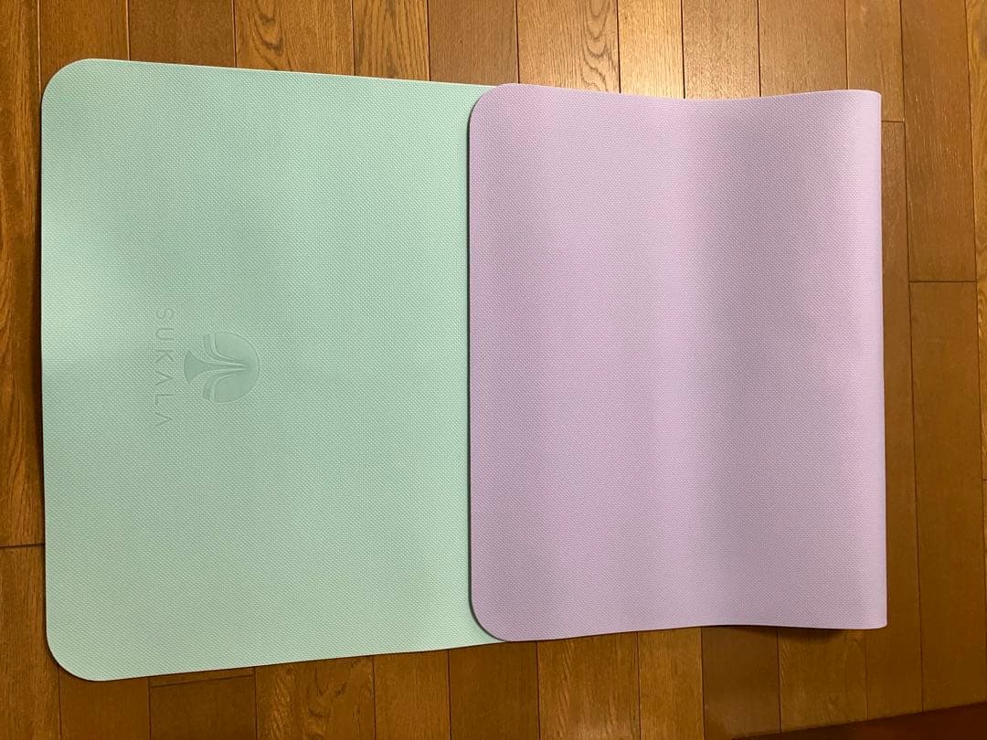 美品　スカーラ　ラバ　ヨガマット、ケース、ラグ