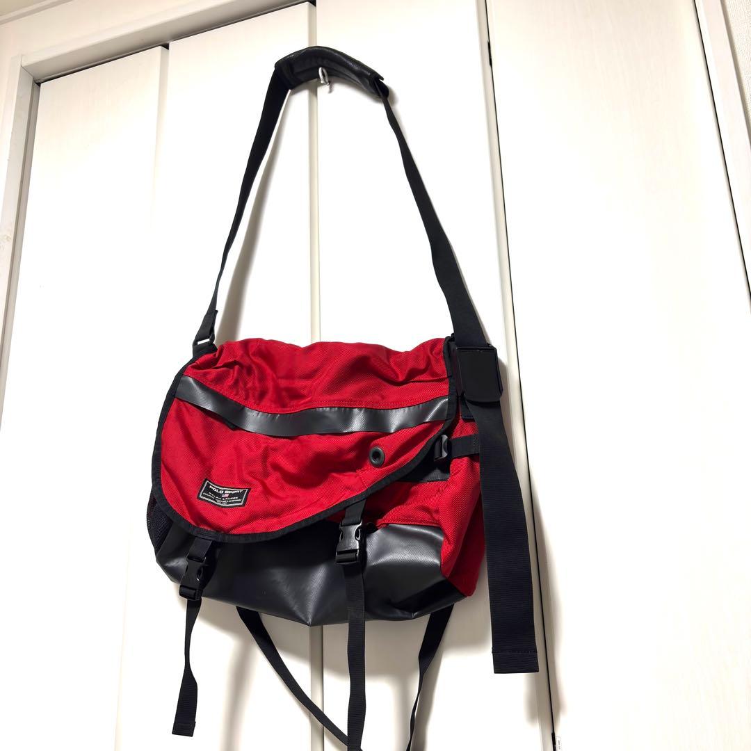 希少品　POLO SPORT ポロスポーツ ポロスポ メッセンジャーバッグ